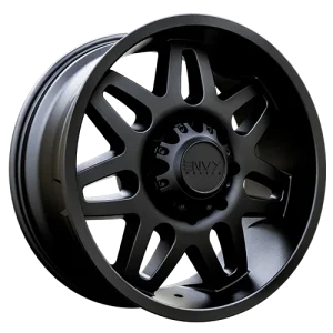Envy Wheels – ET-2 – Black – 18″x9″ 18mm – All weather Wheels – 222SB-U18816512118